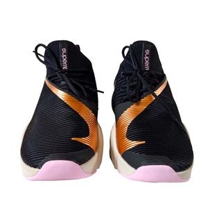 Nike Womens Size 7 Air Zoom Superrep HIIT Class Sneakers Black Copper BQ7043-086